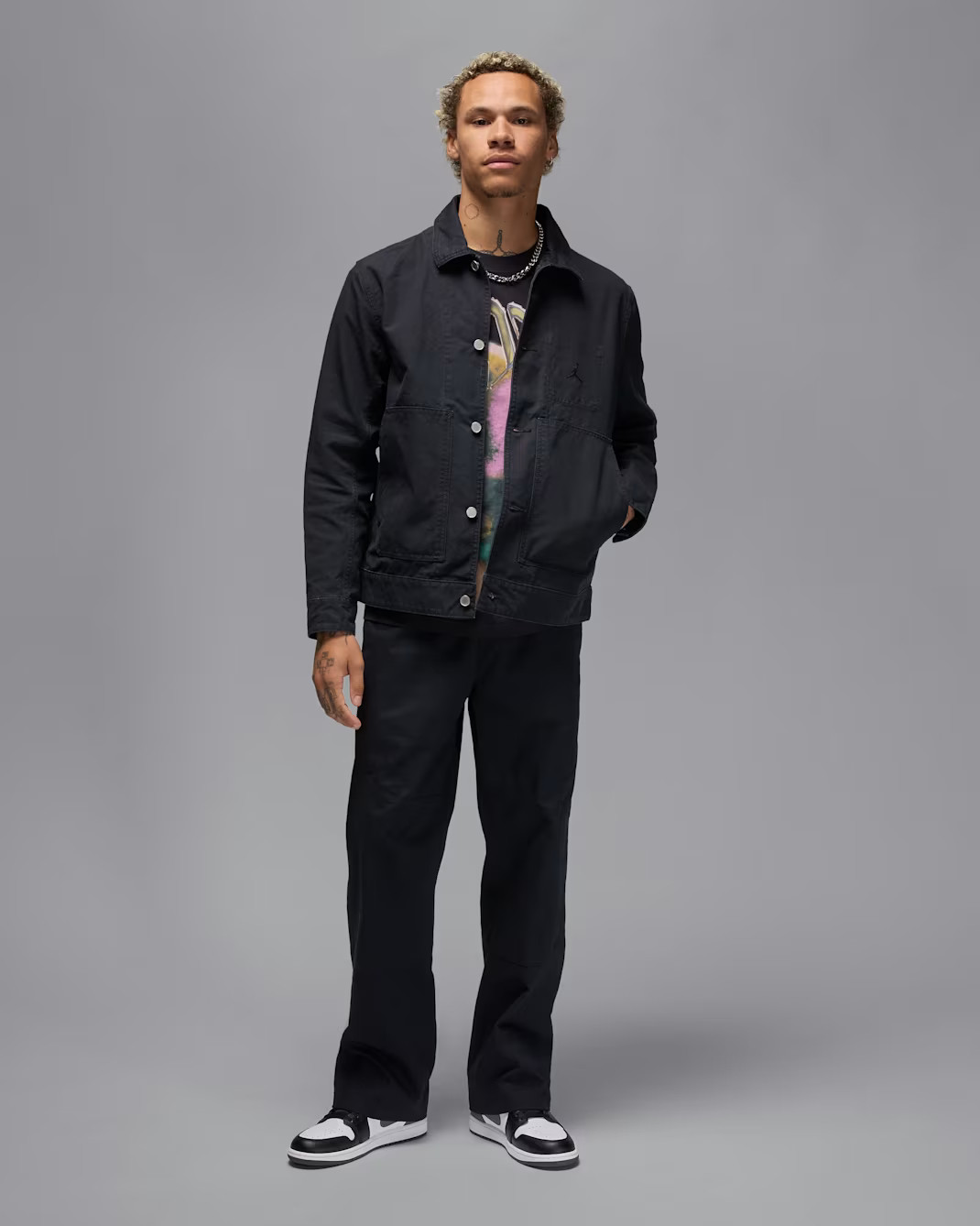 Куртка чоловіча Air jordan Ess Stmt Chicago Jkt 2.0 Black HF9317-010