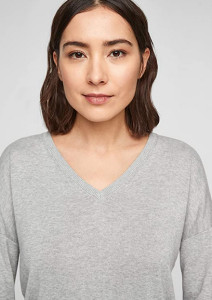 Пуловер Pullover 120.11.899.17.170.2058377-9400 s.Oliver 34 Сірий 120.11.899.17.170.2058377