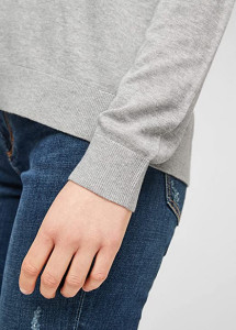 Пуловер Pullover 120.11.899.17.170.2058377-9400 s.Oliver 34 Сірий 120.11.899.17.170.2058377