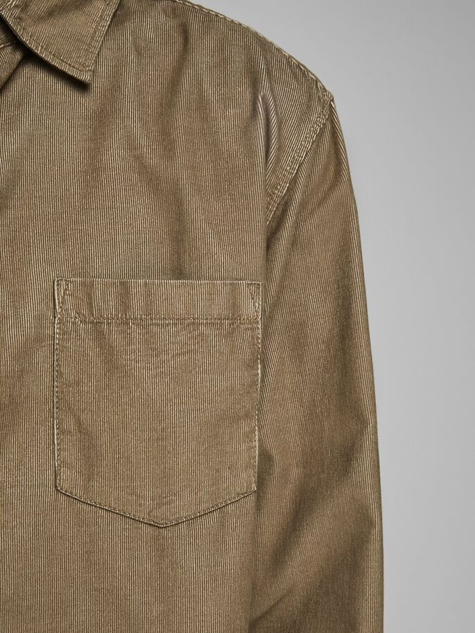Сорочка JJKENDRICK SHIRT LS 12174067 Sepia Tint Jack&Jones L Світло-коричневий 12174067SepiaTint