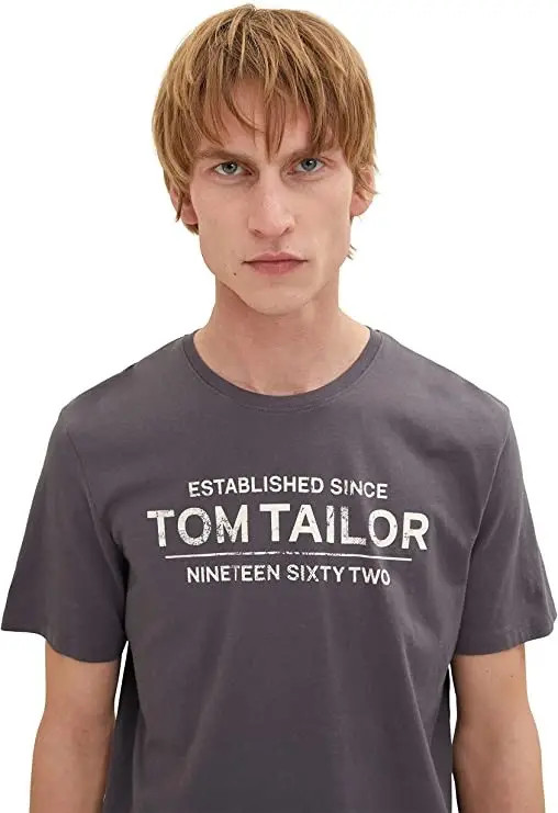 Футболка 1031877-10743 Tom Tailor L Коричневий 1031877-10743