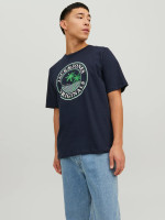 Футболка JORCODY SUMMER TEE SS CREW NECK 12235154-Navy Blazer Jack&Jones L Темно-синій 12235154-NAVY BLAZER