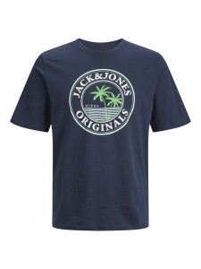 Футболка JORCODY SUMMER TEE SS CREW NECK 12235154-Navy Blazer Jack&Jones L Темно-синій 12235154-NAVY BLAZER