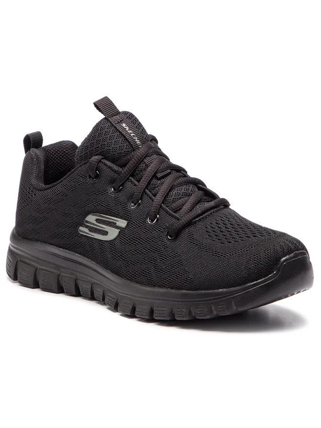 Кросівки Женские SKECHERS GRACEFUL GET CONNECTED 12615-BBK