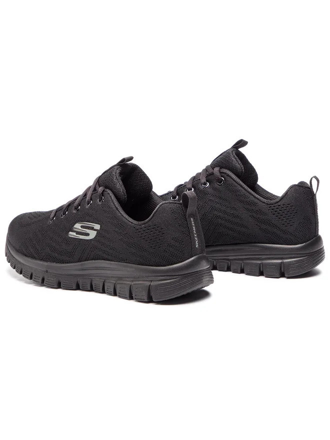Кросівки Женские SKECHERS GRACEFUL GET CONNECTED 12615-BBK