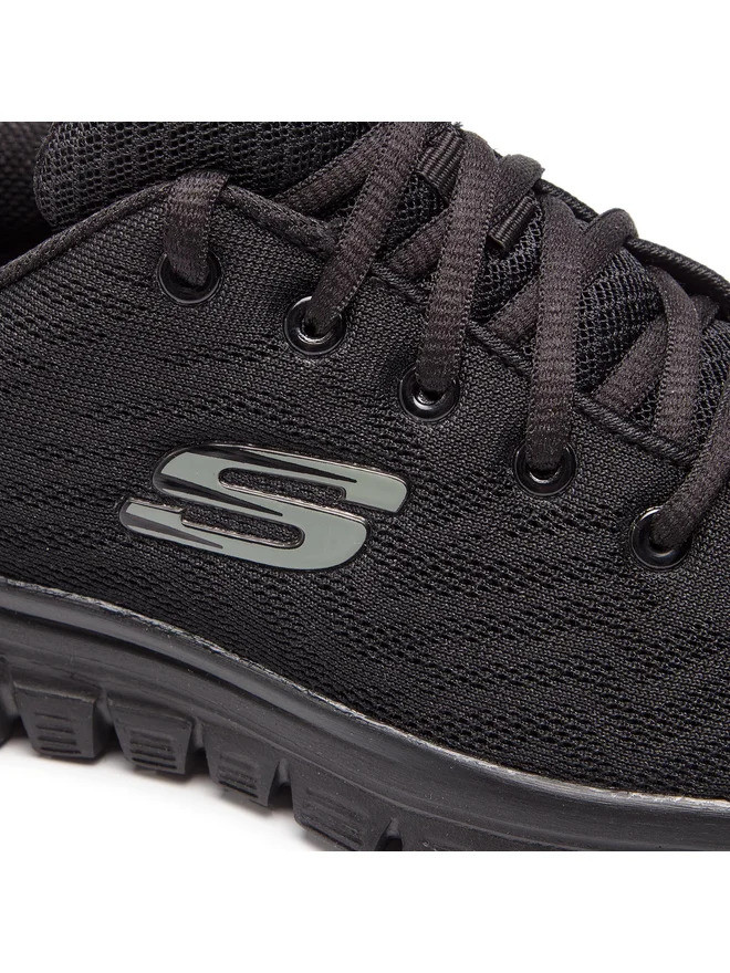Кросівки Женские SKECHERS GRACEFUL GET CONNECTED 12615-BBK