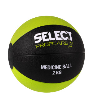 М'яч медичний SELECT Medicine ball (011) чорн/салатовий, 2кг 2605002141