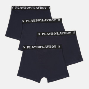 Труси-боксери Набір з 4 Playboy ANNYA PLAYBOY BOXERSHORT синій Чол L ANNYA-45