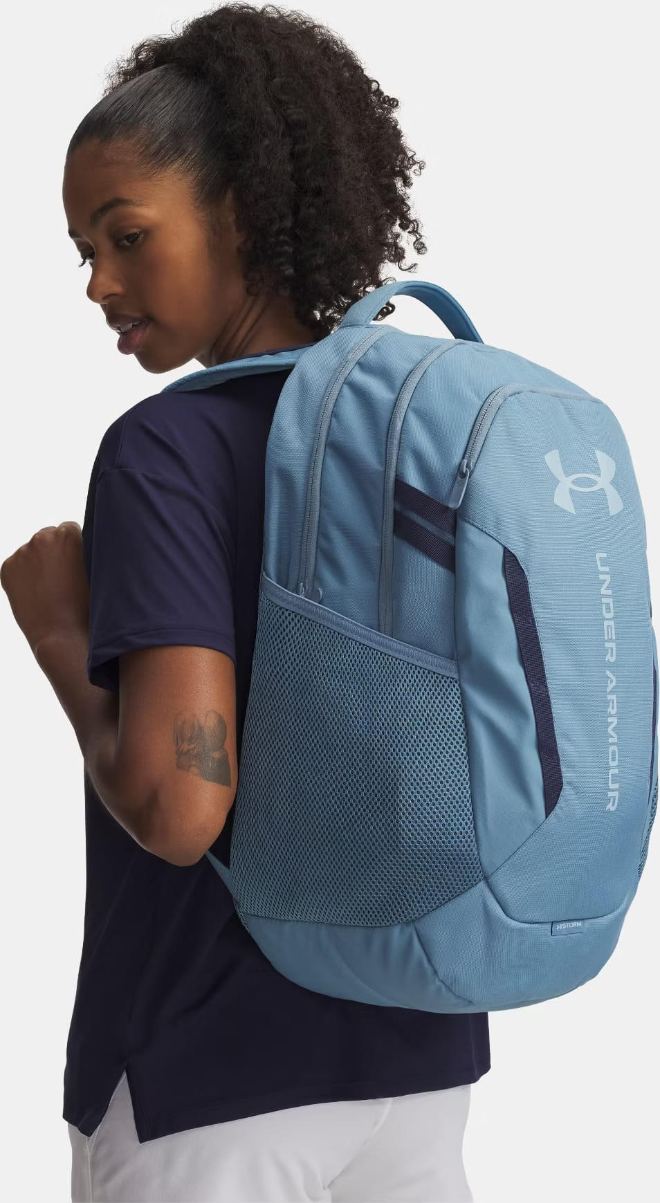 Рюкзак Under Armour Hustle 6.0 Backpack 29L синій 51 х 32 х 17 см (1384672-418) 1384672-418