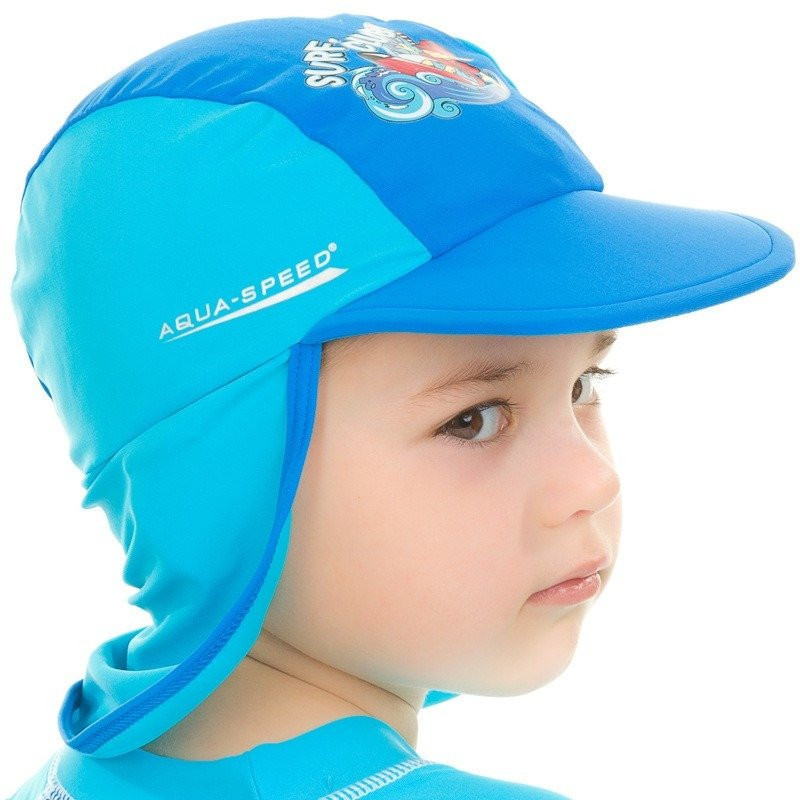 Бейсболка сонцезахисна Aqua Speed SURF-CLUB CAP 2043 синій, блакитний Діт 116см 384-02