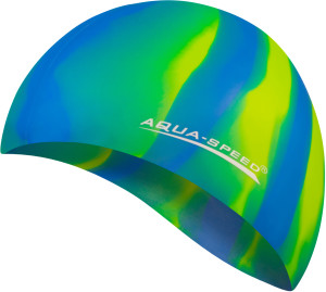 Шапочка для плавання Aqua Speed BUNT 4051 мультиколор Уні OSFM 113-58