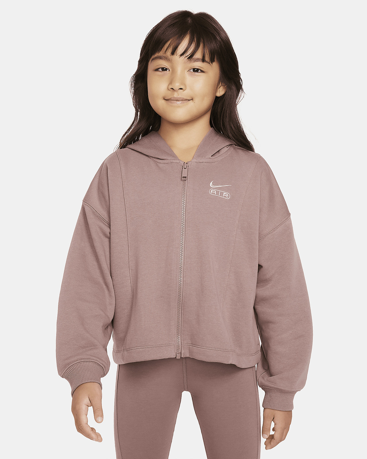 Костюм спортивний дитячий Nike G Nsw Ft Air Pink FN8615-208__FN8612-208