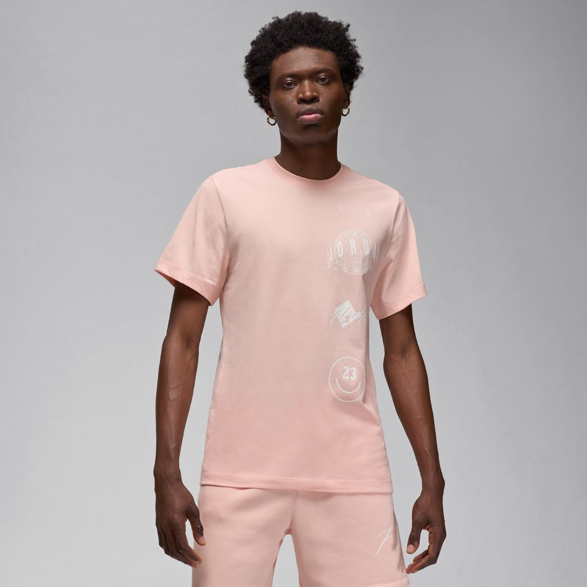 Футболка Nike Brand Logo Stack Short-Sleeve Crew Fn6027-622 (Оригінал) FN6027-622