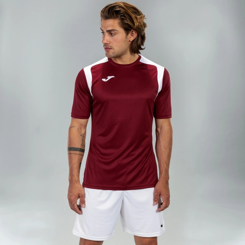 Футболка Joma CHAMPION V 101264.672 бордово-біла 101264.672