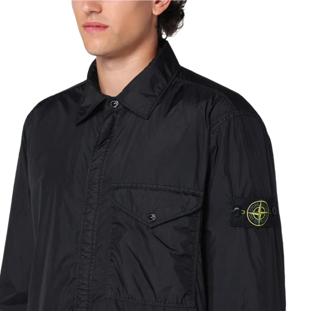 Куртка Stone Island GARMENT DYED CRINKLE REPS RECYCLED NYLON WITH PRIMALOFT®-TC 8115Q0123 V0029