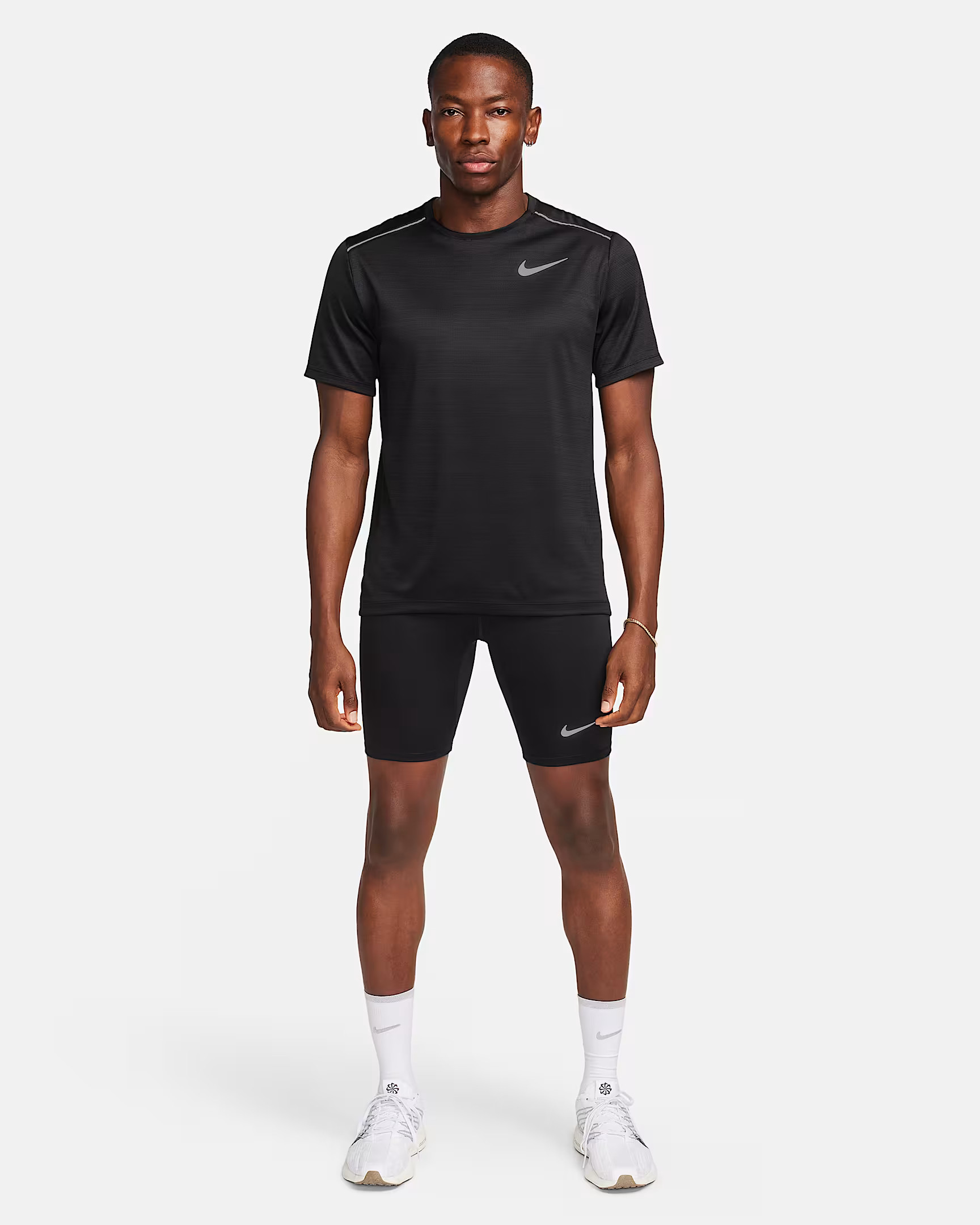 Шорти NIKE 1/2 DRI-FIT FAST BLACK FN3371-010