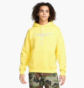 Кофта Nike SB Fleece Gen Trademark Logo yellow strike DR1028-765