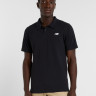 Футболка поло чоловіче New Balance Cotton Pique Brown MT51519BK L MT51519BK