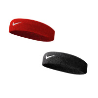Пов'язка на голову комплект Nike 2 (чорна+червона) NNN07-010-601 NNN07-010-601