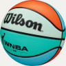 М'яч баскетбольний Wilson WNBA DRV BRIGHT різнокольоровий WZ3016801XB6, Размер (Европа) - 6 WZ3016801XB6