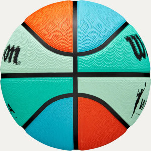 М'яч баскетбольний Wilson WNBA DRV BRIGHT різнокольоровий WZ3016801XB6, Размер (Европа) - 6 WZ3016801XB6