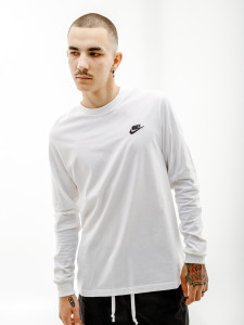 Кофта Nike M NSW CLUB TEE - LS AR5193-100
