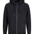 Толстовка JJESOFT BASIC SWEAT ZIP HOOD NOOS 12191895-Black-Fit:REG FIT Jack&Jones L Чорний 12191895-BLACK-FIT:REG FI