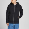 Толстовка JJESOFT BASIC SWEAT ZIP HOOD NOOS 12191895-Black-Fit:REG FIT Jack&Jones L Чорний 12191895-BLACK-FIT:REG FI