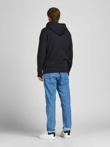 Толстовка JJESOFT BASIC SWEAT ZIP HOOD NOOS 12191895-Black-Fit:REG FIT Jack&Jones L Чорний 12191895-BLACK-FIT:REG FI