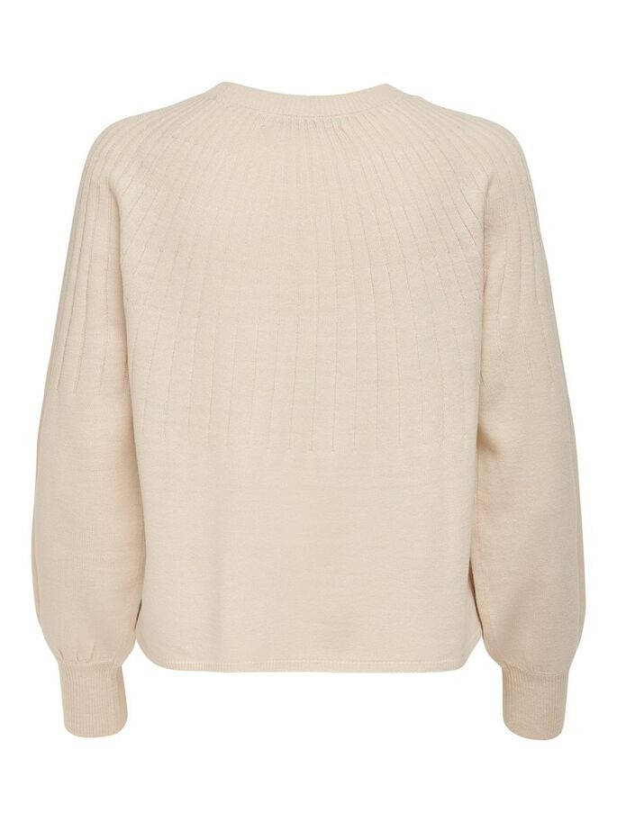 Пуловер ONLAMALIA L/S PULLOVER CC KNT 15219325 Pumice Stone ONLY L Бежевий 15219325PumiceStone