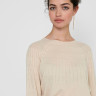 Пуловер ONLAMALIA L/S PULLOVER CC KNT 15219325 Pumice Stone ONLY L Бежевий 15219325PUMICESTONE