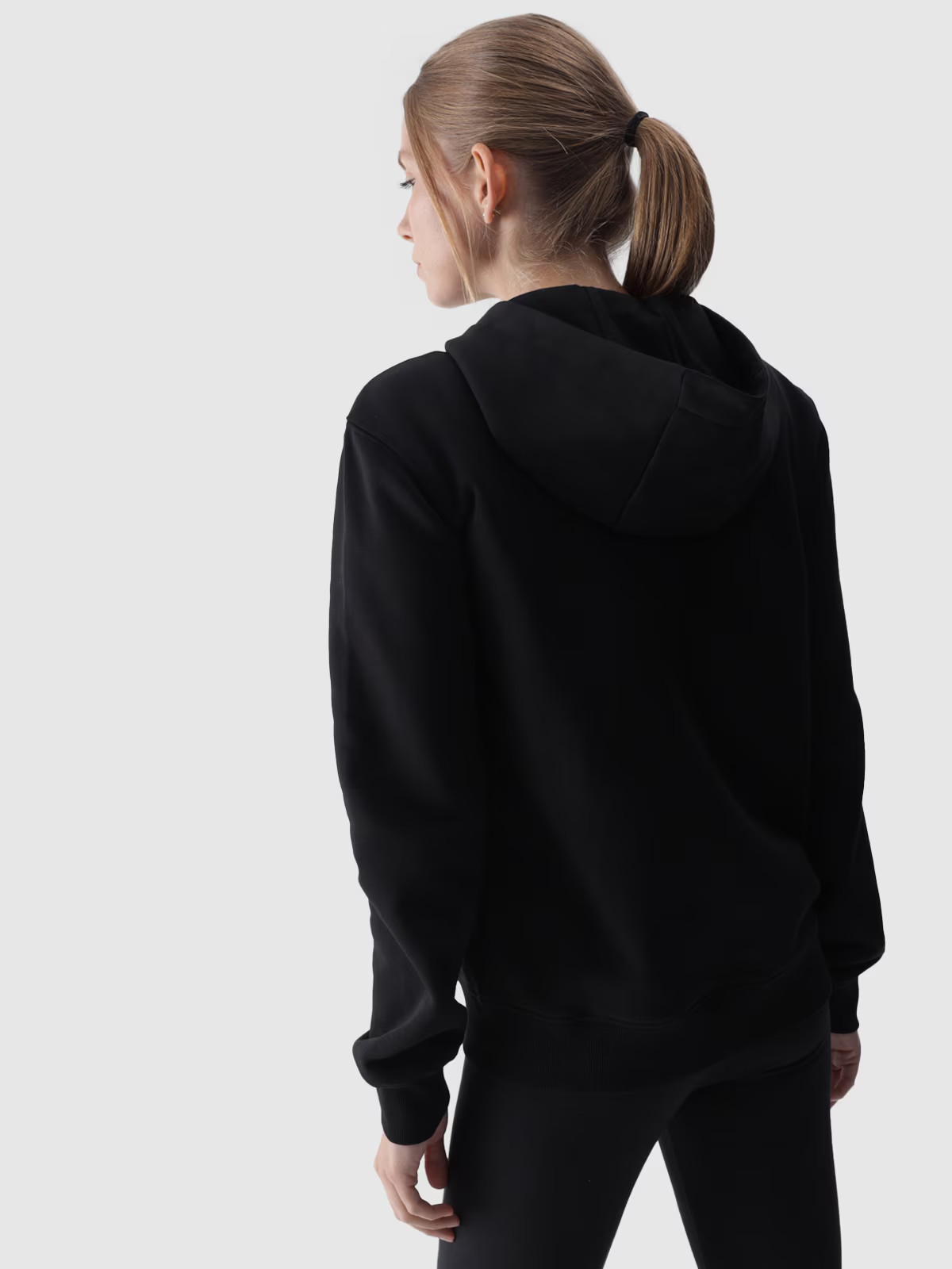 Худі SWEATSHIRT F1467 4FWMM00TSWSF1467-20S 4F 2XL Чорний 4FWMM00TSWSF1467-20S