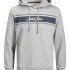 Толстовка JJLEO SWEAT HOOD 12200768-Light Grey Melange Jack&Jones L Сірий 12200768-Light Grey Melan