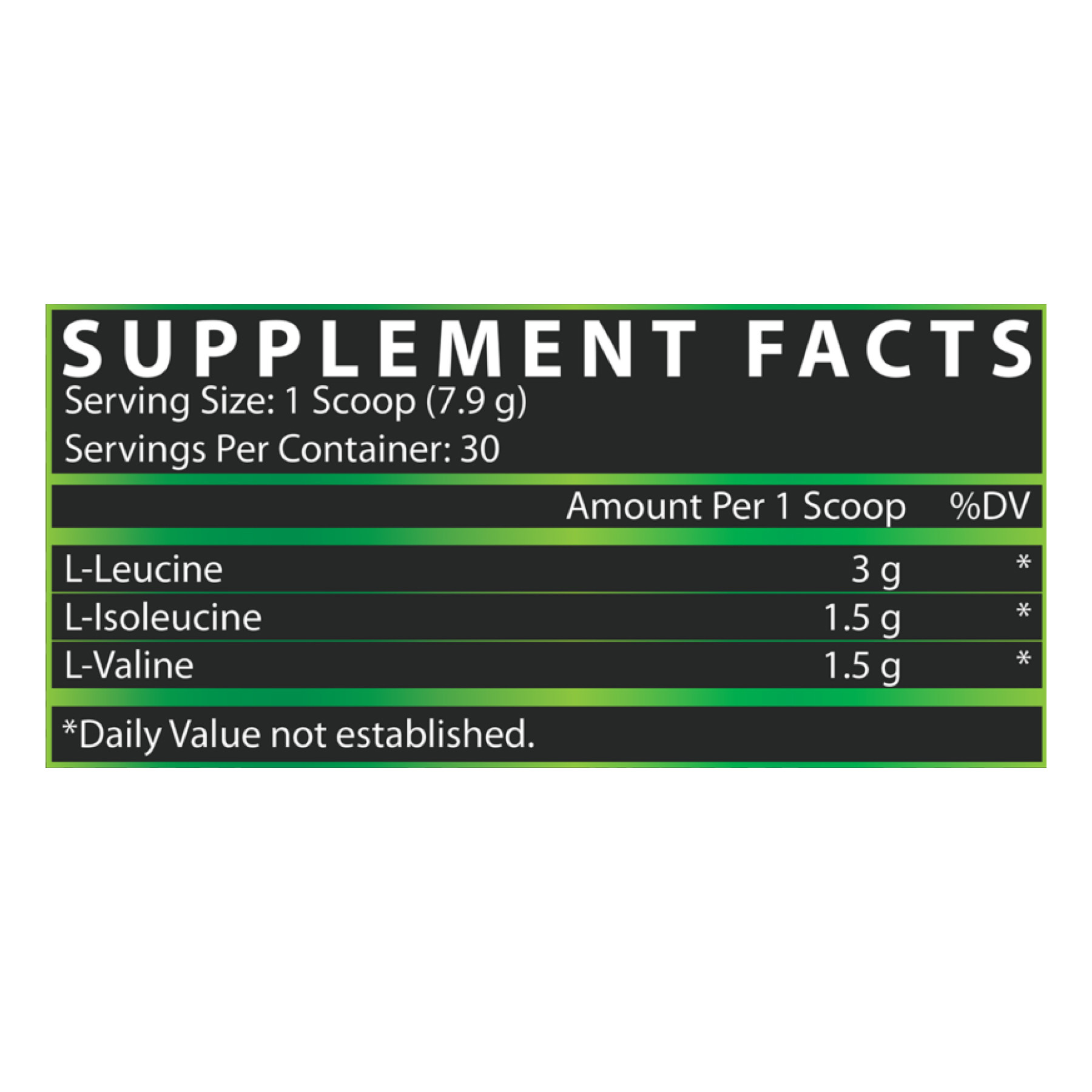 Порошок BCAA 6000 - 237g Green Apple 2022-09-0318