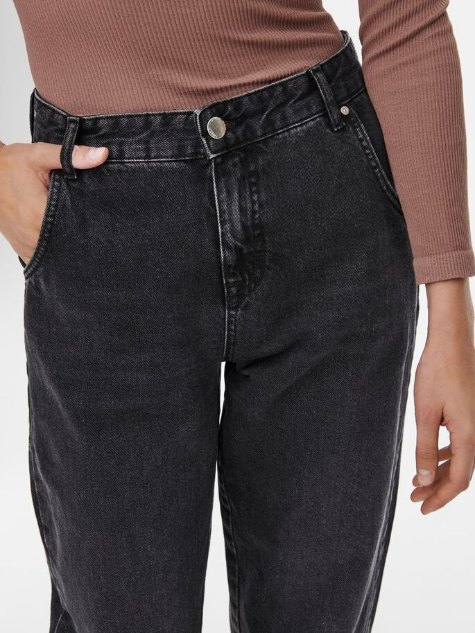 Джинси ONLTROY LIFE HW CARROT ANK DOT610 NOOS 15236962-Black Denim ONLY L Чорний 15236962-Black Denim