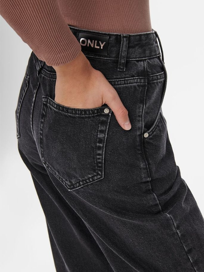 Джинси ONLTROY LIFE HW CARROT ANK DOT610 NOOS 15236962-Black Denim ONLY L Чорний 15236962-Black Denim