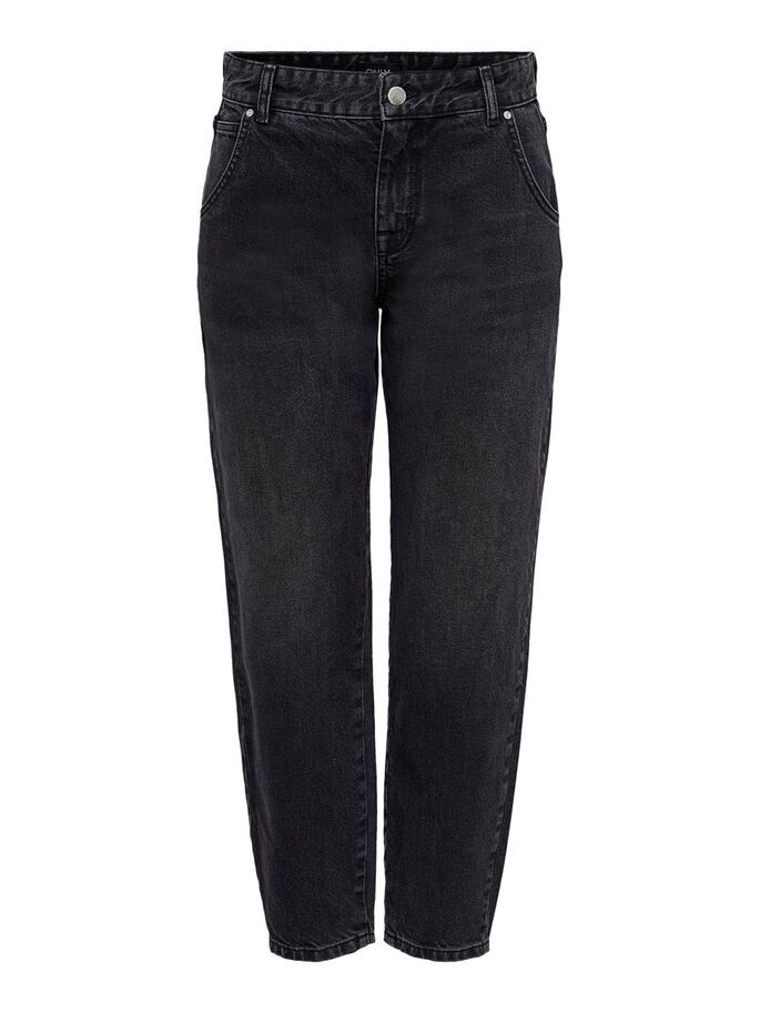 Джинси ONLTROY LIFE HW CARROT ANK DOT610 NOOS 15236962-Black Denim ONLY L Чорний 15236962-Black Denim