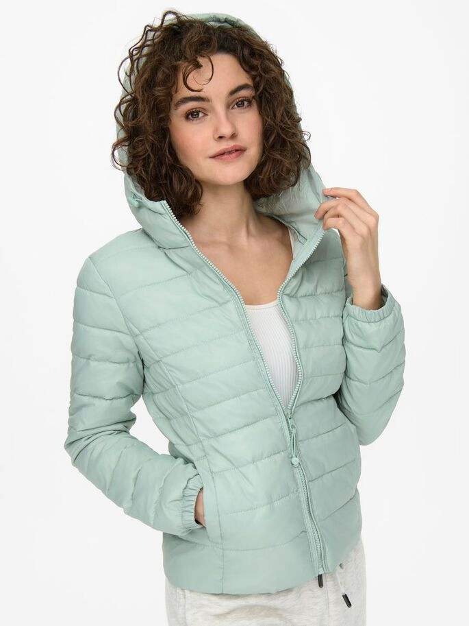 Куртка ONLTAHOE HOOD JACKET OTW NOOS 15156569-Harbor Gray ONLY S Блакитний 15156569-Harbor Gray