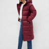 Пальто MAXI LOGO PUFFER SHINE COAT 724312-00 GAP L Бордовий 724312-00