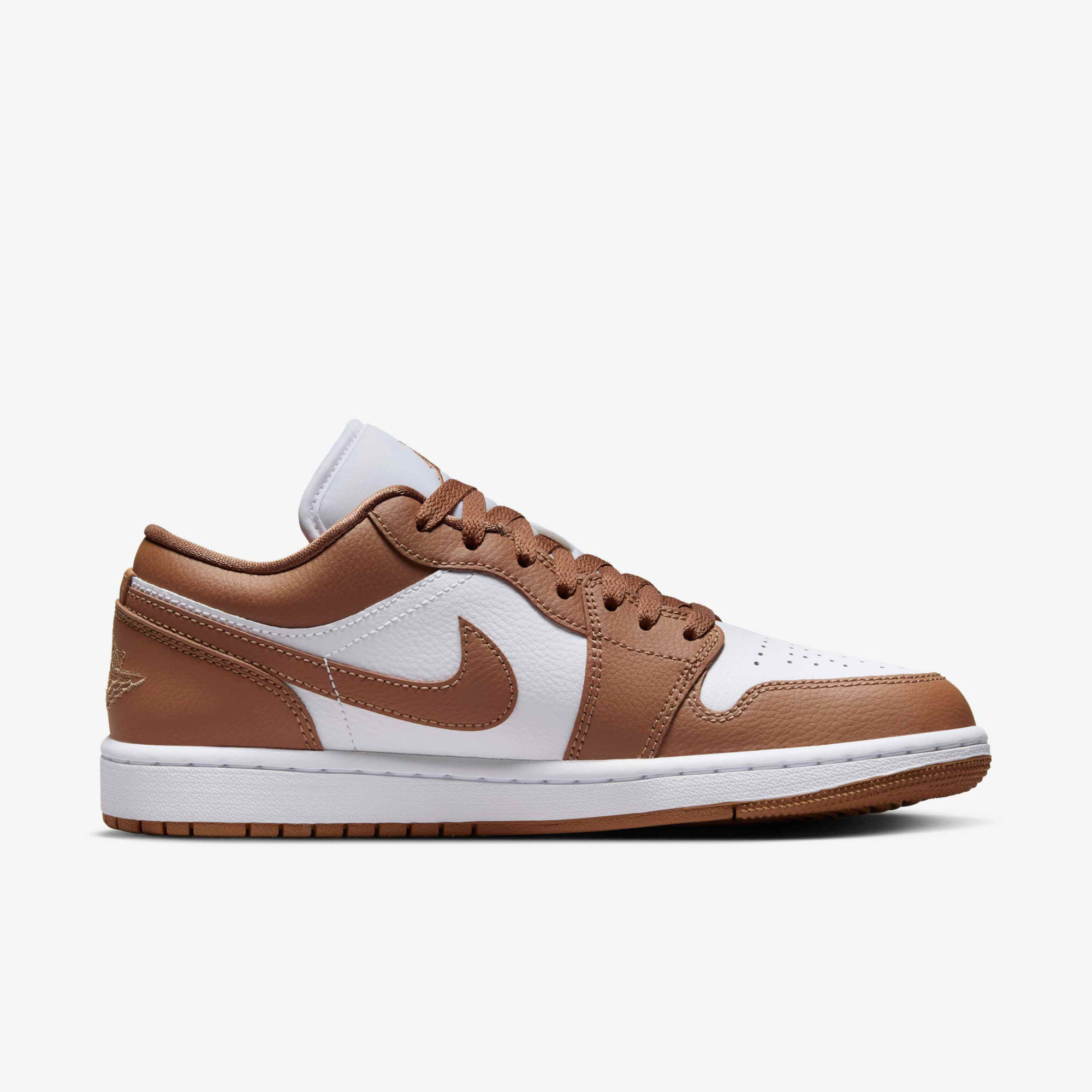 Кросівки W Air Jordan 1 Low Brown/White DC0774-202