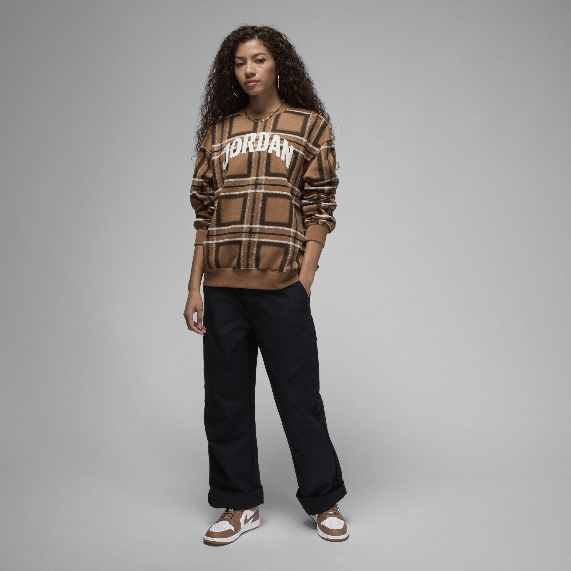 Кросівки W Air Jordan 1 Low Brown/White DC0774-202