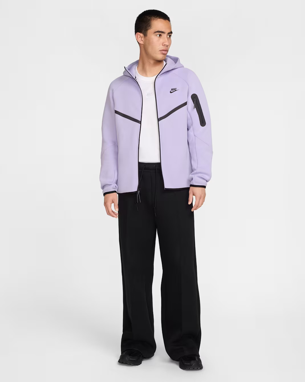 Толстовка чоловіча Nike Sportswear Tech Fleece Violet HV0949-515
