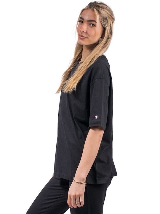 Футболка crewneck t-shirt 117146-KK001 Champion S Чорний 117146-KK001