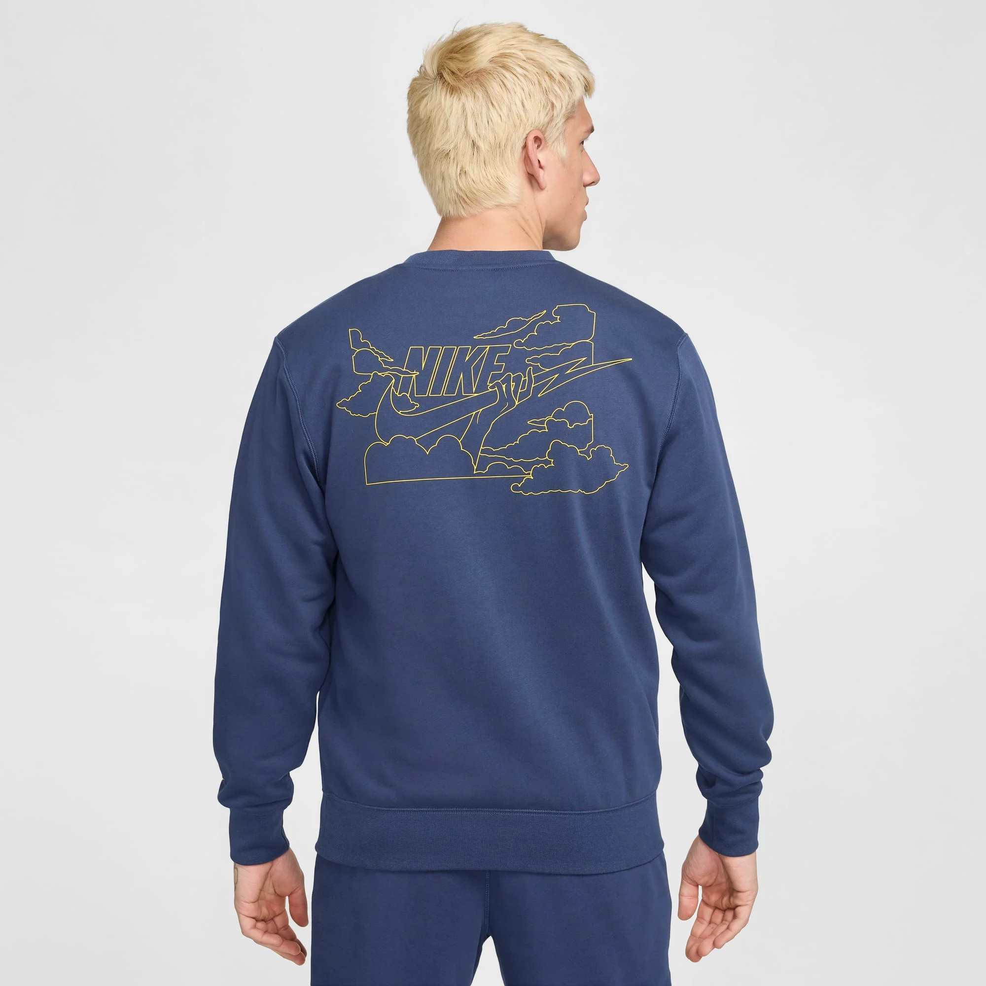 Світшот чоловічий Nike Club Crew Blue FZ0764-410