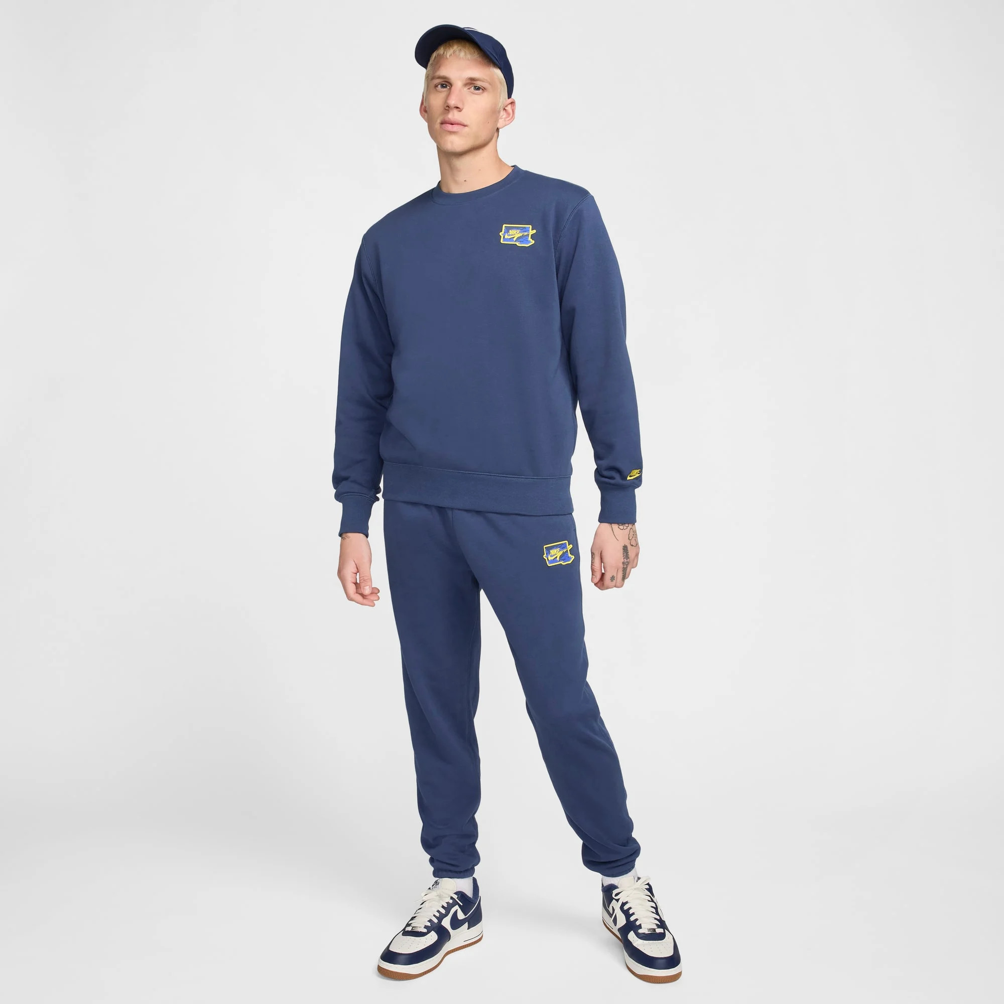 Світшот чоловічий Nike Club Crew Blue FZ0764-410