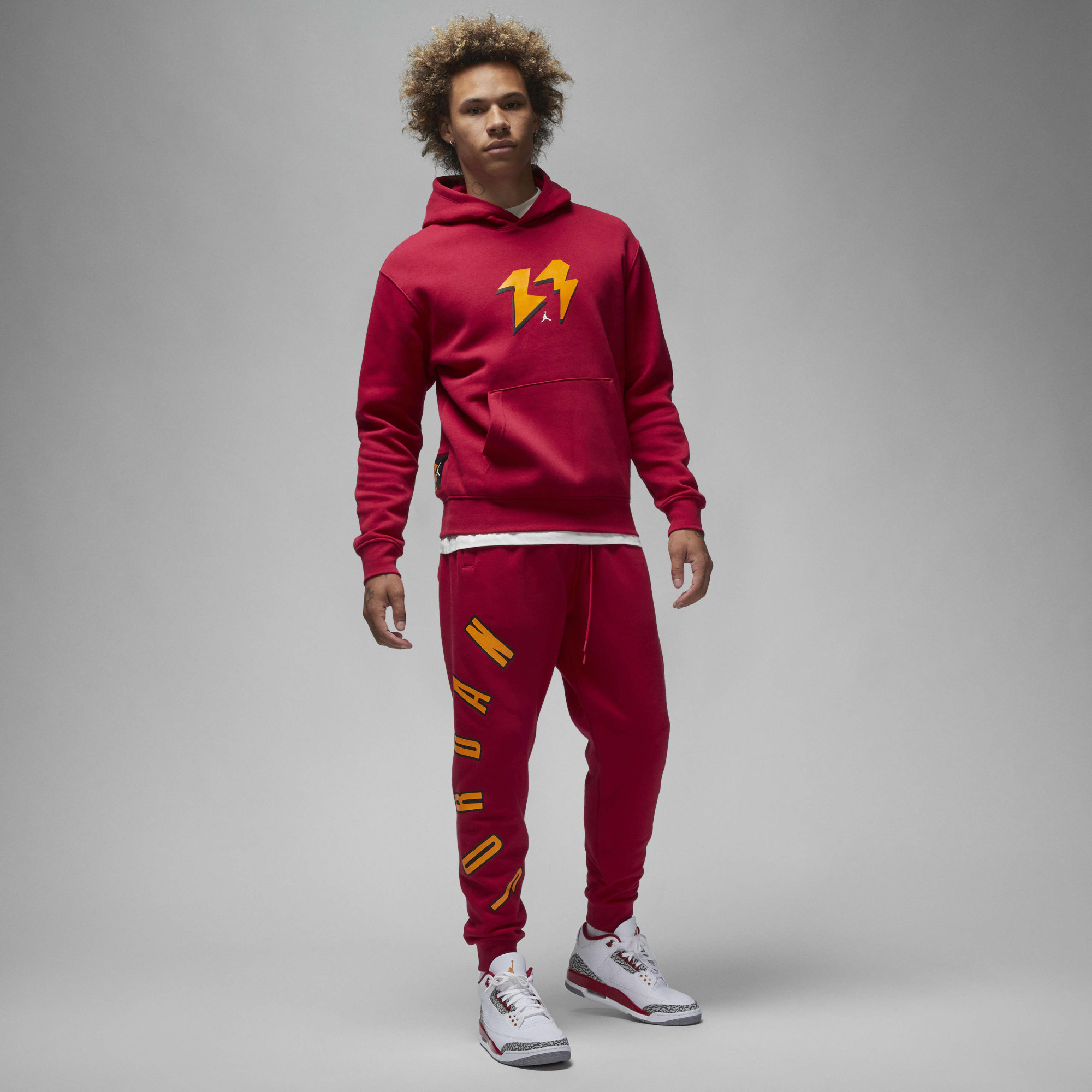 Штани чоловічі Air Jordan Flight Mvp Red FB7027-619