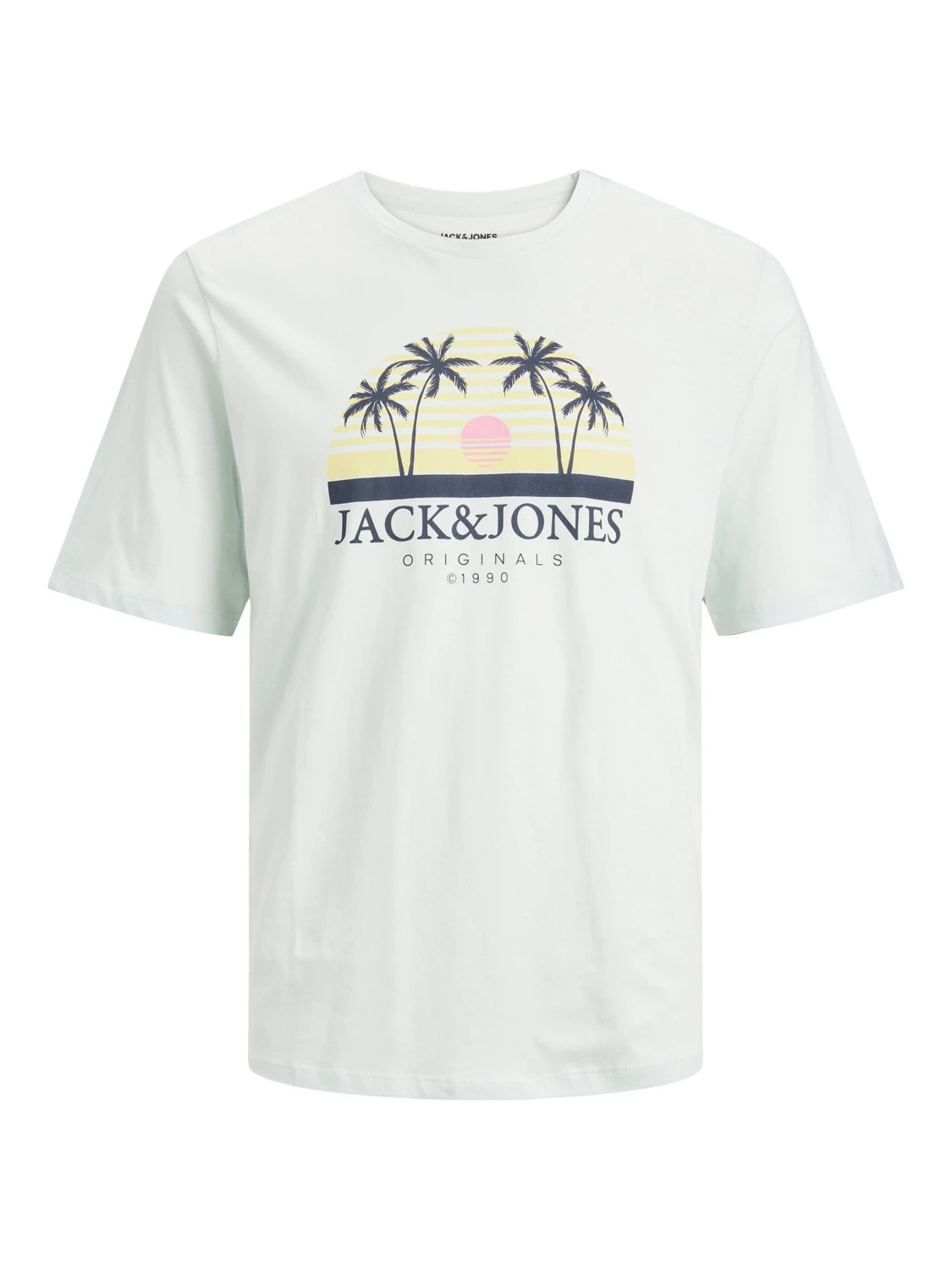 Футболка JORCODY SUMMER TEE SS CREW NECK 12235154-Pale Blue Jack&Jones M Фісташковий 12235154-Pale Blue