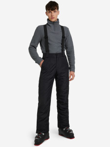 Штани утеплені гірськолижні 117297GSD-99 Glissade 46 Чорний 117297GSD-99