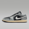 Кросівки чоловічі Air Jordan 1 Low Se Grey/Black HQ2010-012