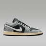 Кросівки чоловічі Air Jordan 1 Low Se Grey/Black HQ2010-012